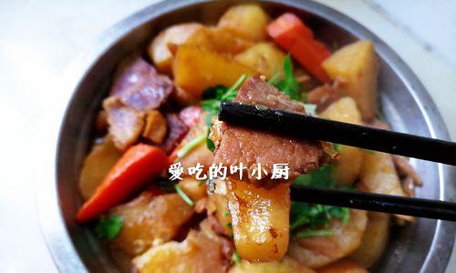 饭窝瓜炖土豆，美味又健康（用饭窝瓜炖出的土豆）