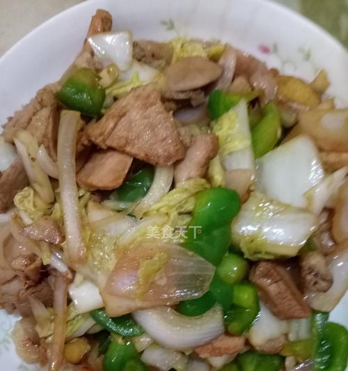 酸白菜炒肉的做法（家常美食）