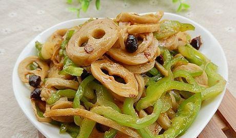 三丝会首肉香菇青椒，营养美味健康的家常佳肴（以三丝为基础）