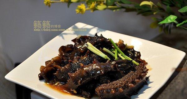 肉肠烧海参，美味佳肴的制作方法（家庭晚餐必备）