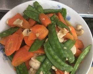 美味家常小炒菜——小葱鸡蛋炒胡萝卜（营养丰富）