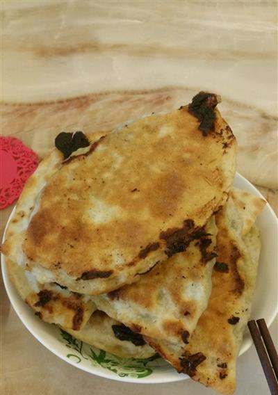 小白菜糊饼，营养又美味（家常做法）