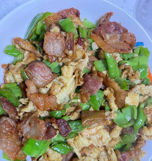 美味佳肴五花肉炒菜椒（家常菜谱教学）