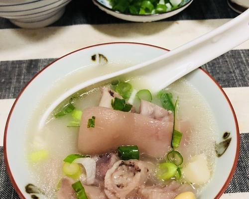 甜醋猪脚汤做法（家常美食）