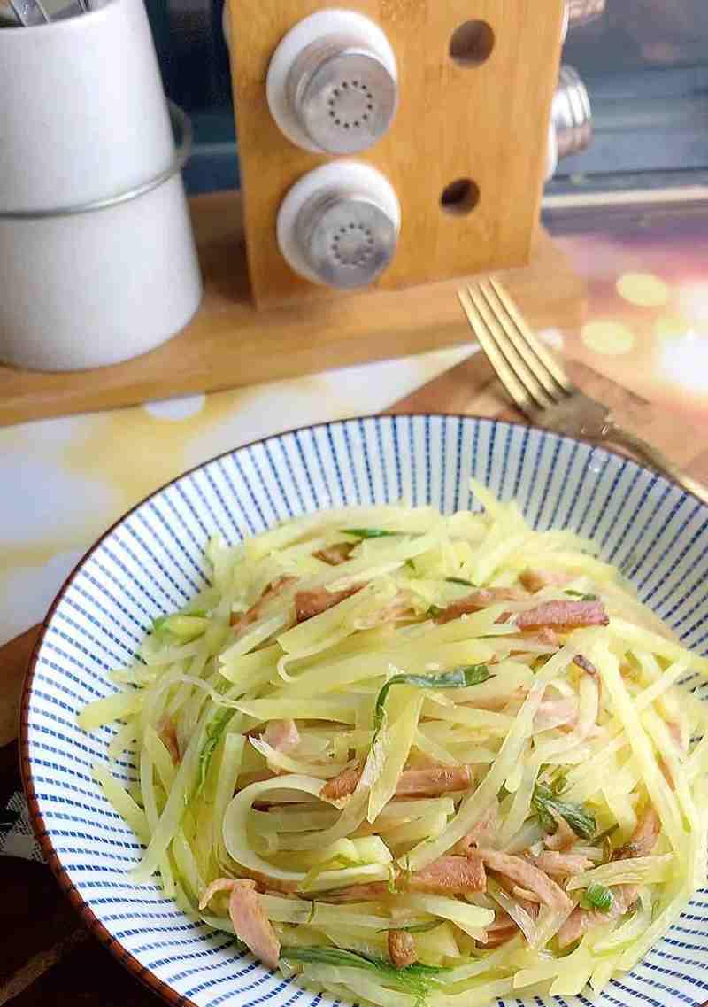 肉末土豆丝的做法（学会这个家常菜）