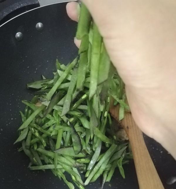 美味肉末梅豆的制作（以梅豆为主材）