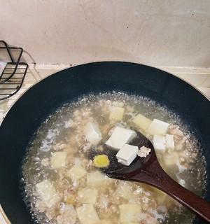 美味肉末豆腐汤的制作方法（中式家常菜）