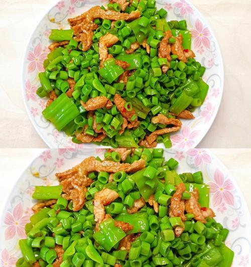 肉末炒空心菜杆（家常下饭好滋味）